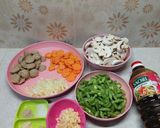 Foto langkah ke 1 dari resep Tumis Buncis Jamur Champignon.