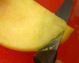 A picture of step 2 of Easy Homemade Candied Orange Peels.