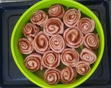 Foto langkah ke 6 dari resep Cinnamon Roll Ubi Ungu.