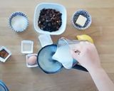 A picture of step 1 of Hot cross buns.