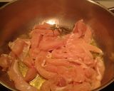 A picture of step 1 of Chicken with curry powder, mustard and mayo.