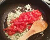 A picture of step 5 of Gnocchi in tomato sauce.