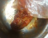 Gambar langkah 3 resipi Ayam goreng pedas korea.