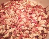 Foto del paso 1 de la receta: Spaguetti carbonara con pollo 🍝🧀🍞