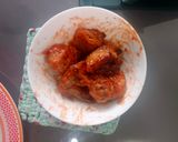 A picture of step 4 of Baked Chicken with Bbq sauce.