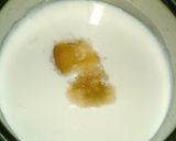 A picture of step 3 of Increased Calcium Absorption! Milk Jelly, Green Tea Edition.