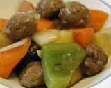 A picture of step 5 of My Family's Meatball Recipe.