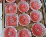 Foto langkah ke 2 dari resep Puding Lumut Coklat.