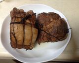 A picture of step 8 of Black Tea Char Siu Pork.