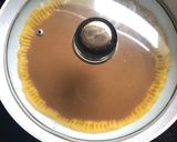 Foto langkah ke 4 dari resep Pie susu Teflon Coklat takaran sendok.