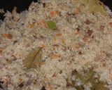 صورة لخطوة 2 من وصفة طريقه جديده لرز سمك ومفلفل شكله تحفه وطعم يجنن