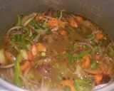 A picture of step 5 of Vegetable Biryani.