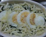 A picture of step 5 of Egg and Spinach Soy Milk au Gratin.