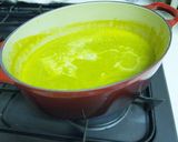 A picture of step 3 of Kabocha Squash Dutch Oven Potage.