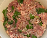 Foto del paso 3 de la receta: Hamburguesa de cebada y carne