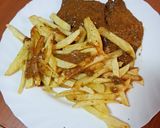 Foto del paso 5 de la receta Carajacas de hígado con papas fritas a mi estilo