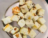 A picture of step 1 of Paneer Masala Dry.
