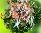 Hình bước làm 4 của món Gỏi càng cua tôm thịt
