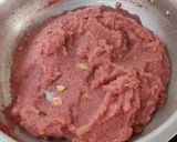 A picture of step 3 of Strawberry kesari.