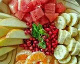 A picture of step 3 of Fresh Fruit Chaat.