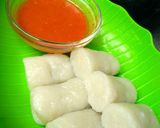 Foto langkah ke 4 dari resep Pempek Rebus Cuko Merah.