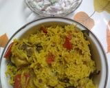 A picture of step 11 of Chicken biryani.