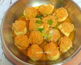 Foto langkah ke 7 dari resep Steamed Chicken on Tofu.