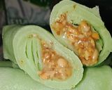 Foto langkah ke 3 dari resep Dadar gulung pandan unti kacang🤭.