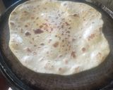 A picture of step 4 of Soft Coconut, pumpkin chapati.