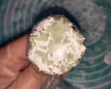 Foto langkah ke 4 dari resep Matcha Mochi (Tanpa Tepung Ketan).