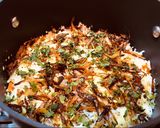 હૈદરાબાદી વેજીટેબલ દમ બિરીયાની (Hyderabadi Vegetable Dum Biryani recipe in Gujarati) રેસીપી સ્ટેપ11ફોટો