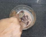 A picture of step 4 of Chocolate shrikhand.