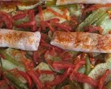 Foto del paso 7 de la receta: Merluza al horno con patatas