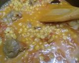 A picture of step 4 of Zafrani Daal Gosht.