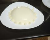 A picture of step 4 of Snow white pudding.