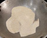 A picture of step 2 of Semolina /Sujji Halwa With Jarggery.