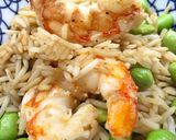 Foto del passaggio 4 della ricetta Riso basmati con edamame e gamberi