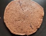चॉकलेट पैनकेक (chocolate pancake recipe in Hindi) रेसिपी चरण 3 फोटो