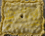 Foto del paso 6 de la receta: Empanada rápida de zamburiñas y cerezas pasas
