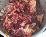 Foto del paso 5 de la receta: Pollo, verduras crudas y cocidas (cambalache de sabor)