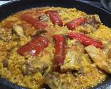 Foto del paso 3 de la receta: Arroz con costillejas de cerdo al majado de ajo y romero #cumplimos8