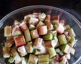 Rhubarb crumble recipe step 3 photo