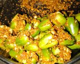 A picture of step 3 of Stuffed ivy gourd masala (भरली तोंडली).