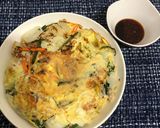 簡易韓式海鮮煎餅的食譜步驟3照片