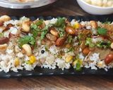 A picture of step 4 of Navratan Pulao.