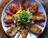 รูปขั้นตอนการทำที่ 8 ของ ปลาทอดไข่ขยี้(Fish and egg scramble)
