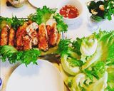A picture of step 8 of Hanoi Fried Spring Rolls (Nem Rán Hà Nội).
