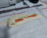 Foto del paso 7 de la receta: Flores de Calabacín y salmón