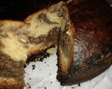 A picture of step 11 of Plum Jaggery marble cake.