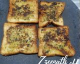 A picture of step 2 of Tawa Garlic Bread with Olive Oil.